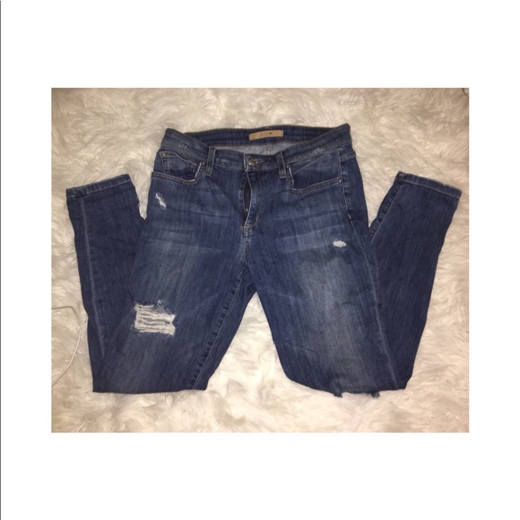 JOE’S SKINNY CROP JEANS: “Daria”/high-rise - Picture 2 of 8